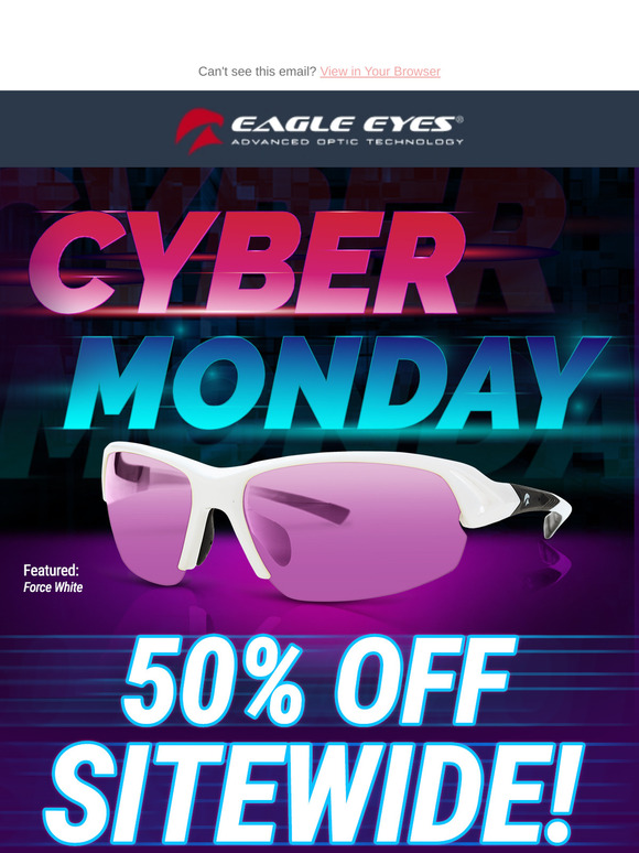 50% Off Sale Continues for Cyber Monday!