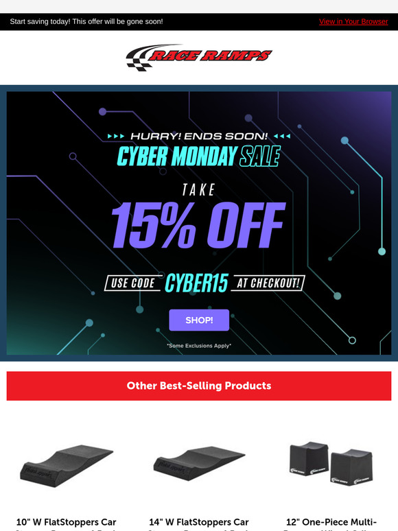 🚨 Cyber Monday is HERE – Get 15% OFF, Our Biggest Discount!
