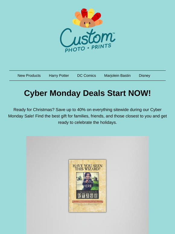 Cyber Monday is Here! Enjoy Discounts and Deals Up to 40% on Everything Sitewide💻