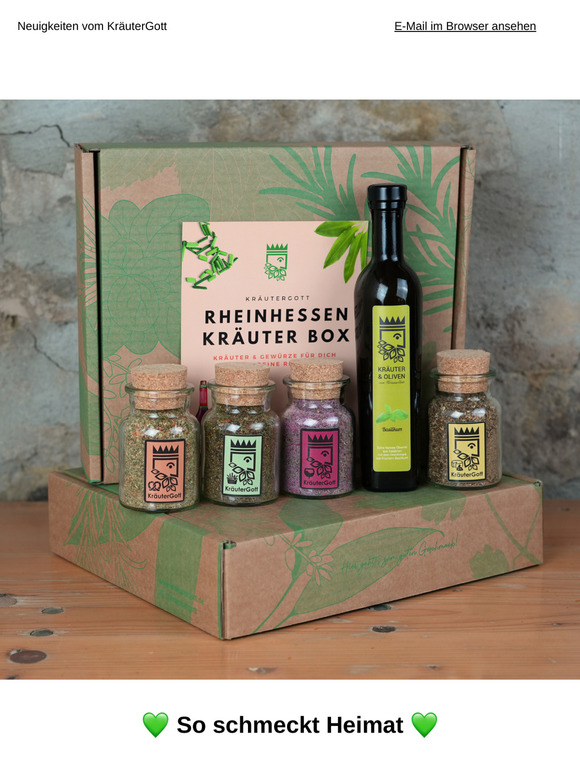 Neu: Rheinhessen Kräuter Box 💚