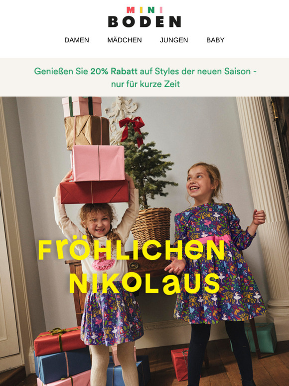 Bald schon kommt der Nikolaus 🎅