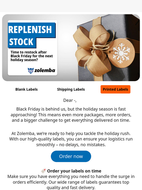 🎁 Successful Black Friday? Time to gear up for the holidays!