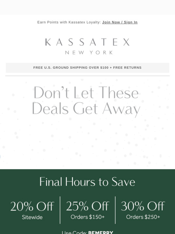 Up to 30% Off Ends Tonight!