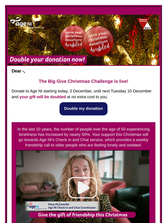 One week to double your impact!
