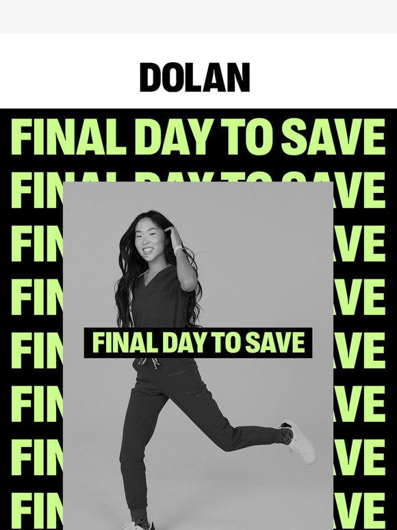 Sale Ends Tonight!