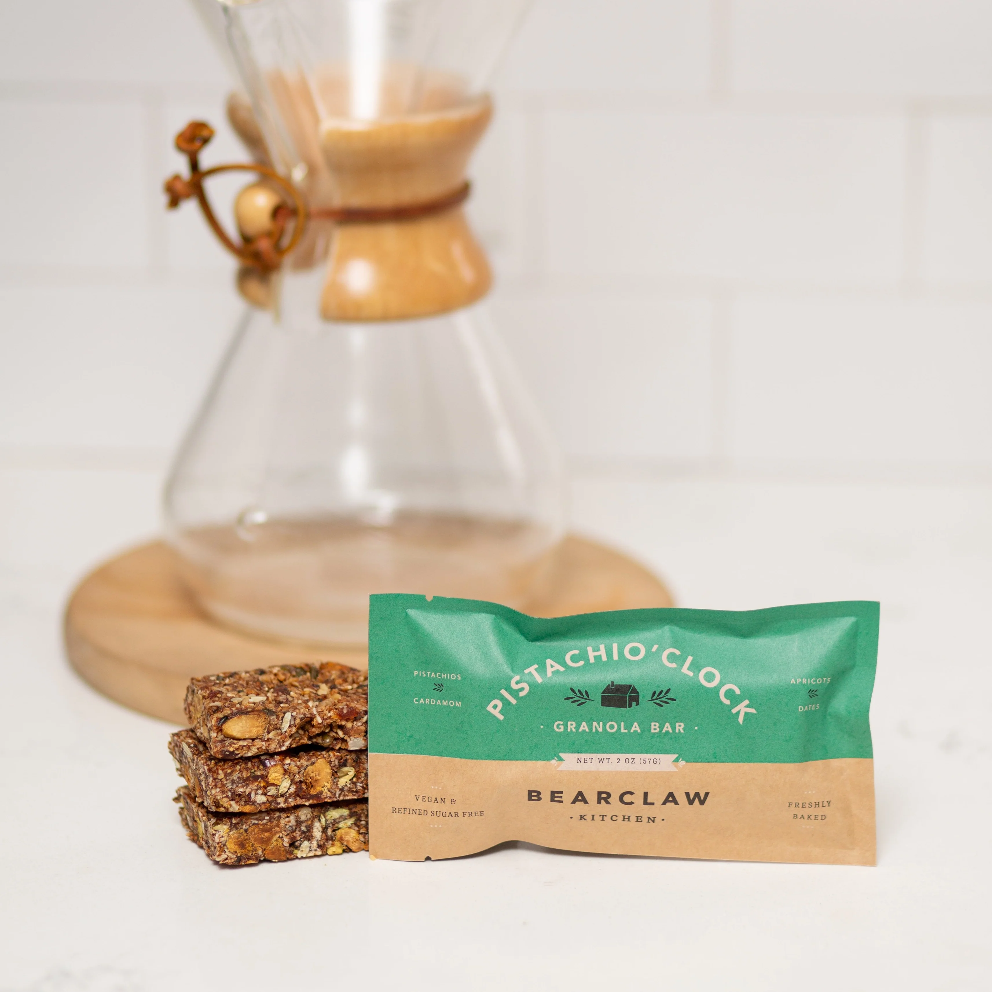 Image of Pistachio'Clock Granola Bar