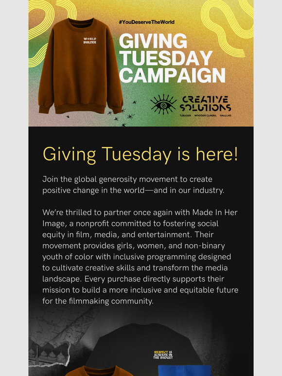 Support Future Filmmakers & Win $4,600+ in Gear!