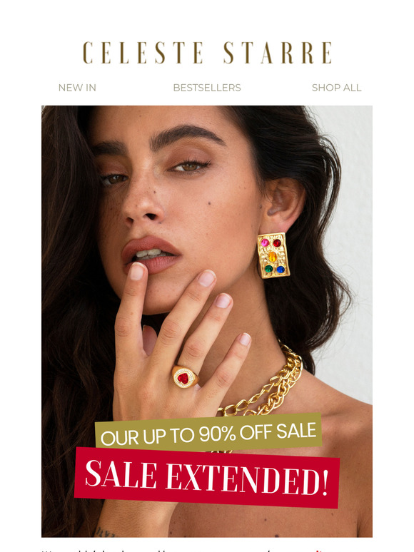 Great News: Our 90% Off Sale Extended! 🎉✨