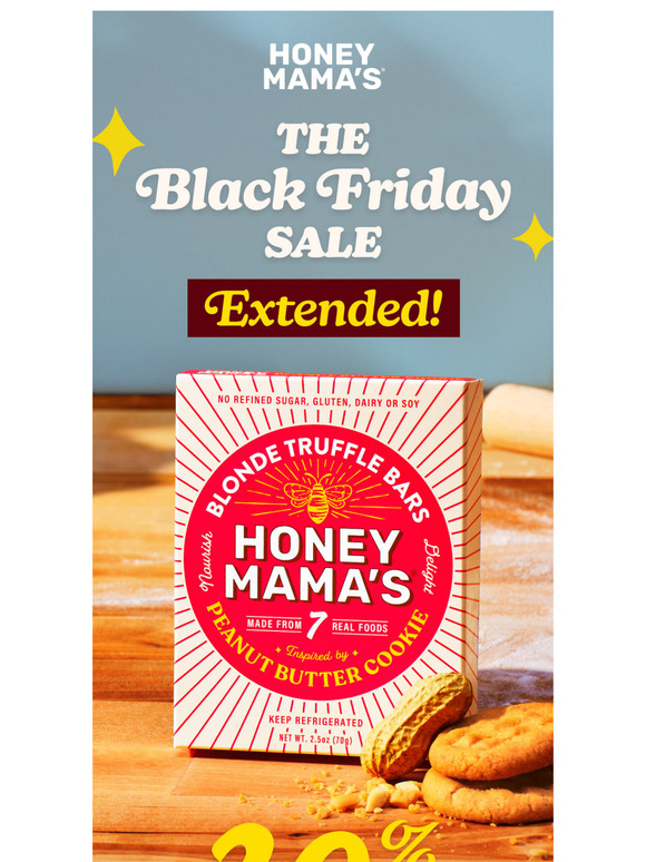 Surprise! 20% Off Extended!