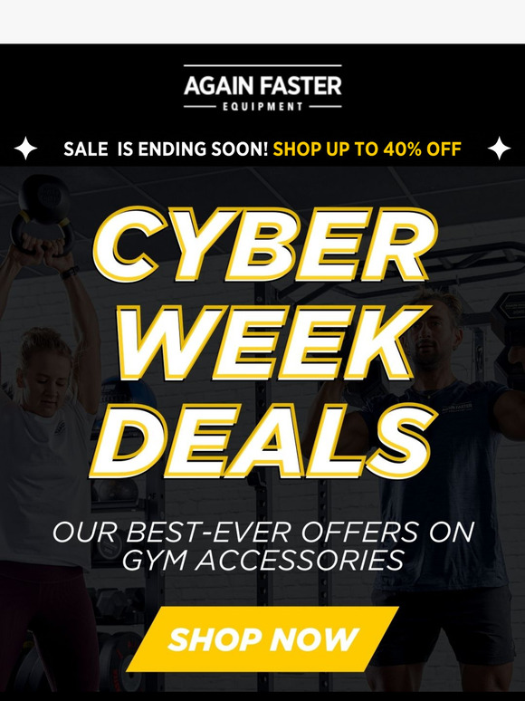 Cyber Week Savings