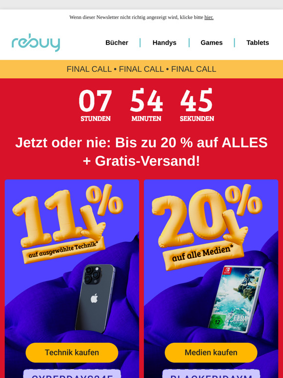 💥 [FINAL CALL] 💥