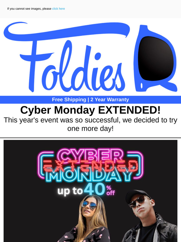 Cyber Monday Extended ⏰