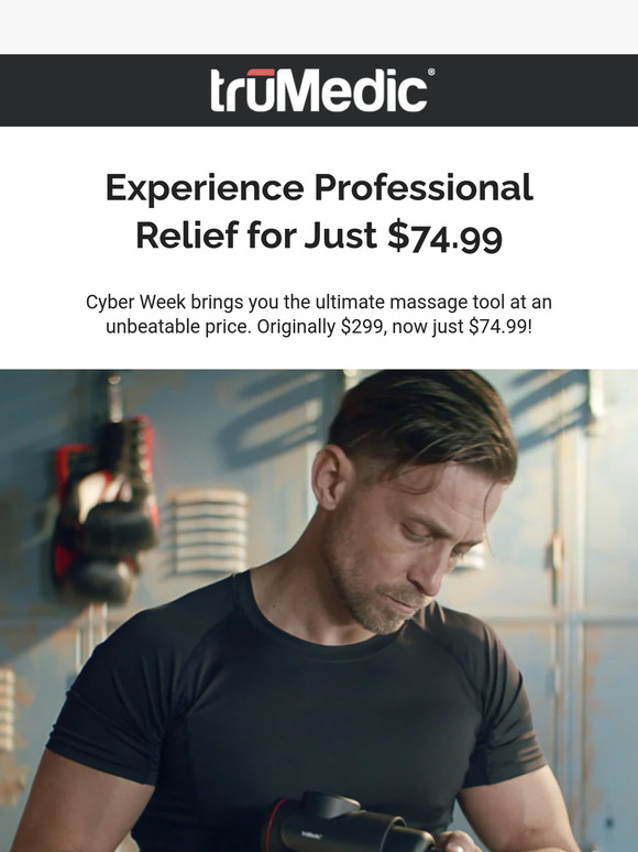 Cyber Week Savings: Impact Therapy Pro for Only $74.99!
