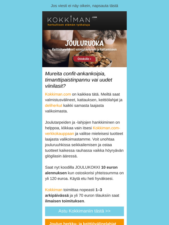 Kulinaristin ja kotikokin parhaat joululahjaideat - Bon Appetit!