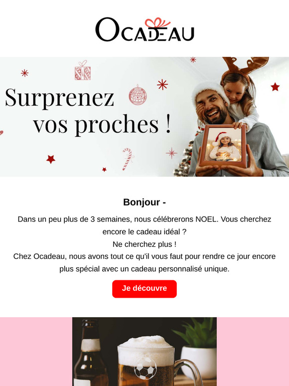 🎁 Optez pour un cadeau unique !