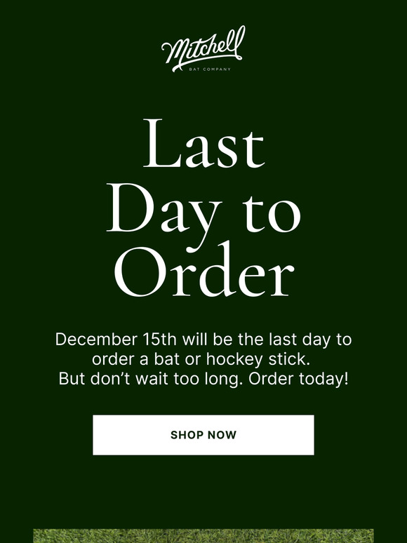 🎄 Last Day to Order is Dec 15th ⏰