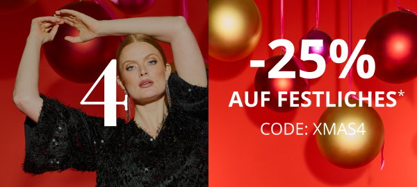 -25% auf Festliches