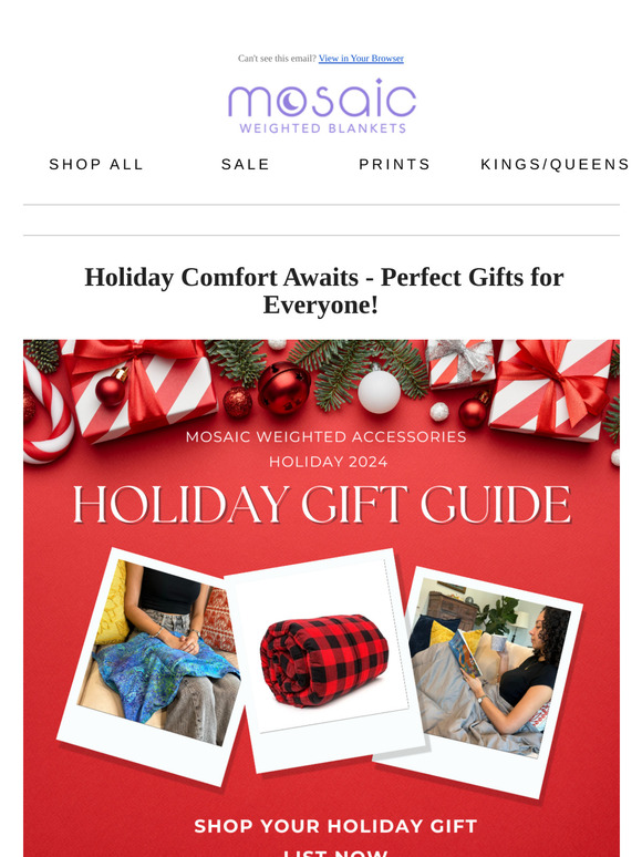 Holiday Comfort Awaits - The Perfect Gifts for EVERYONE!!😆