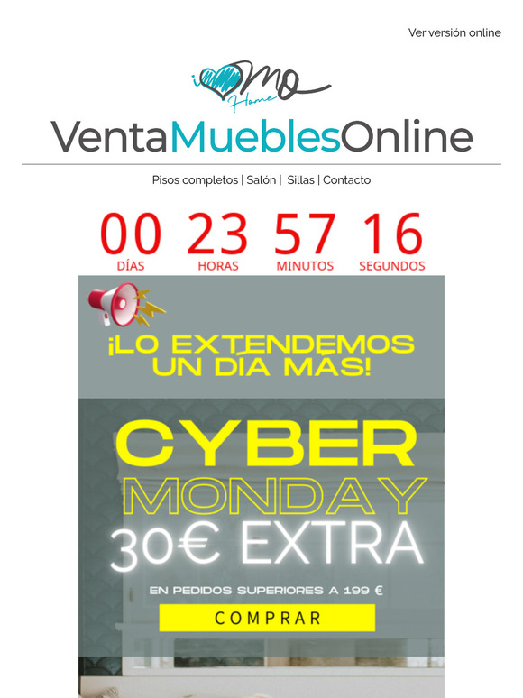¡EXTENDEMOS LA PROMO DE CYBER MONDAY! 💥¡Sólo hasta mañana! 💥