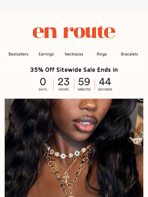 35% Off Ends Tonight