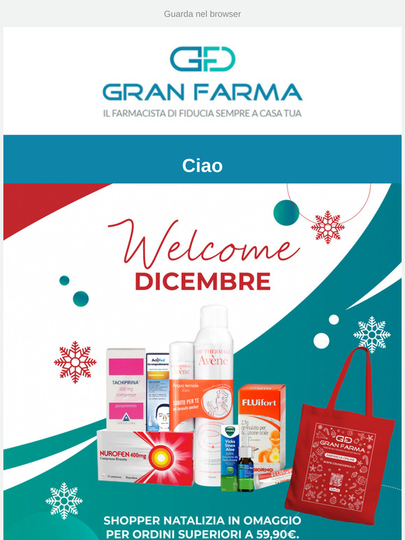 Dicembre: nuovo mese, nuove promozioni