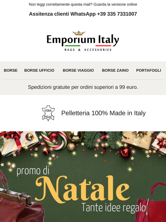 🎅 Extra -15% su tutto il catalogo. Solo per i nostri clienti Privilege!