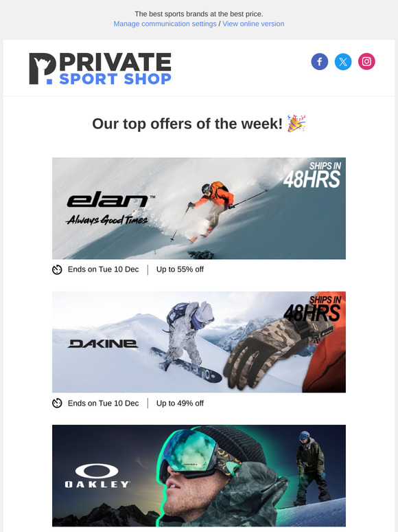 🏆 Top offers of the week!