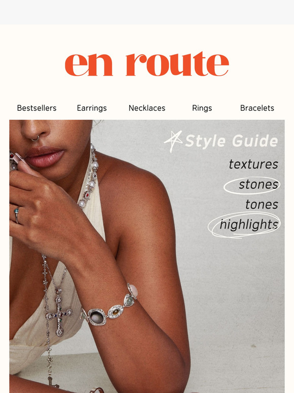 Gemstones Set in Textured Silver—It's a match!