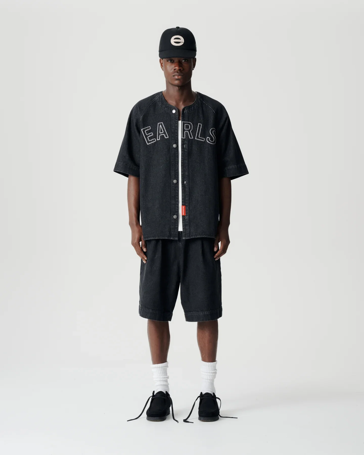 Image of Easy Short - Black Denim