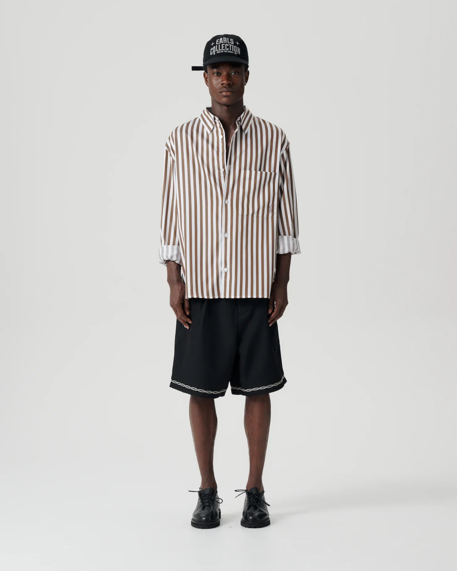 Image of Chainstitch Change Short - Black