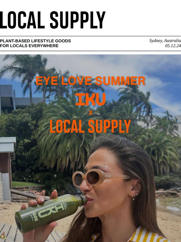 Win a Year of Meals + Sunnies with IKU & Local Supply 🥗😎