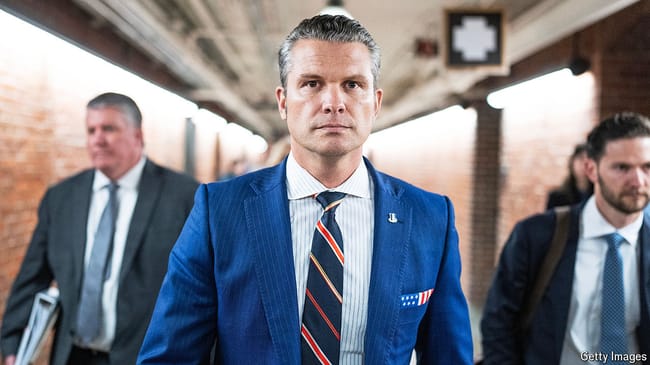 Would you put Pete Hegseth in the nuclear chain-of-command?