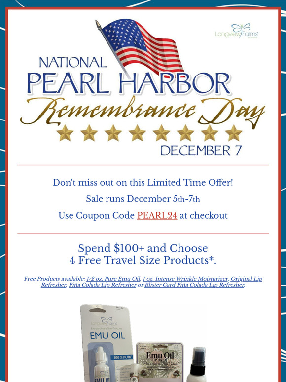 4 Free Travel Size Products with a $100+ Purchase
