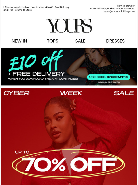 Your SALE top picks are waiting…