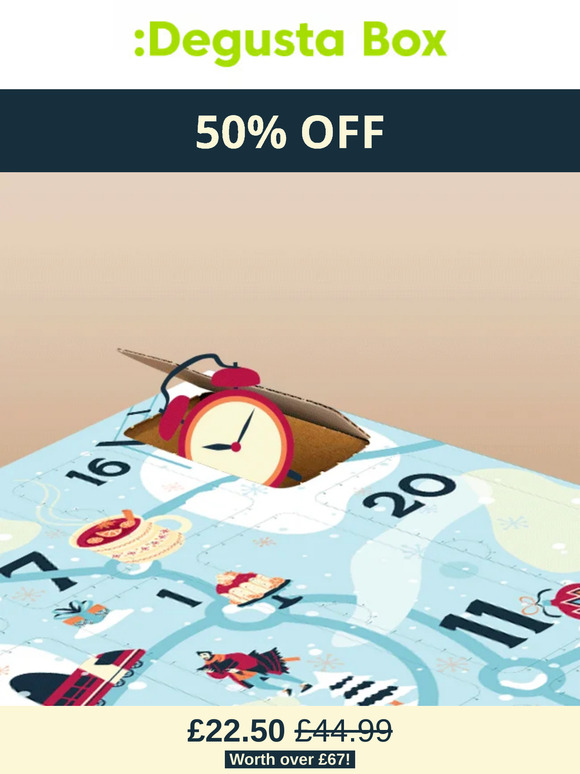 Ho-Ho-Hurry! 50% Off Ends Soon 🎁