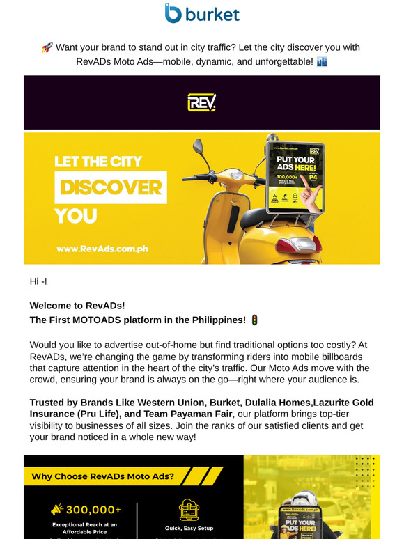 🚀 Let the City Discover You with RevADs Moto Ads! 🏍️