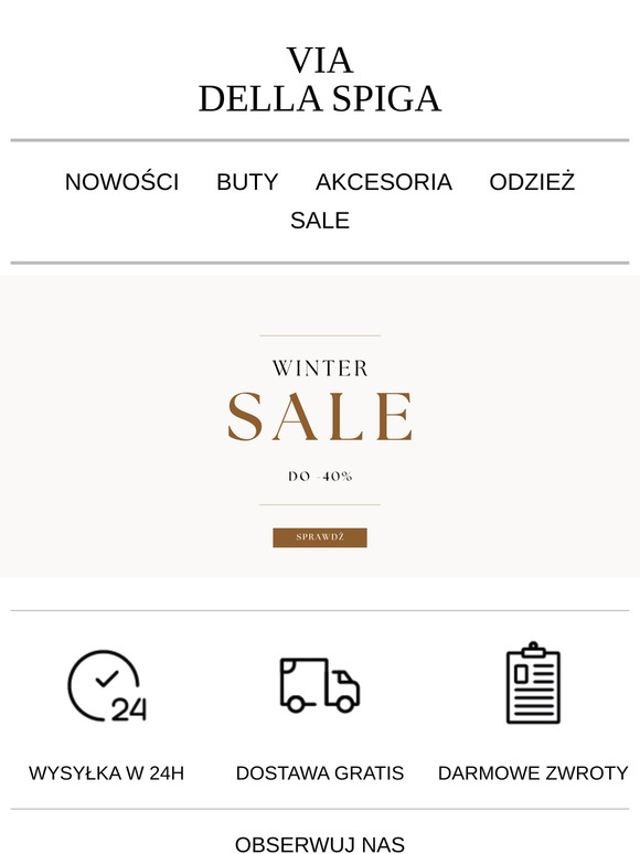 WINTER SALE ❗ skorzystaj z rabatu do -40% >>>