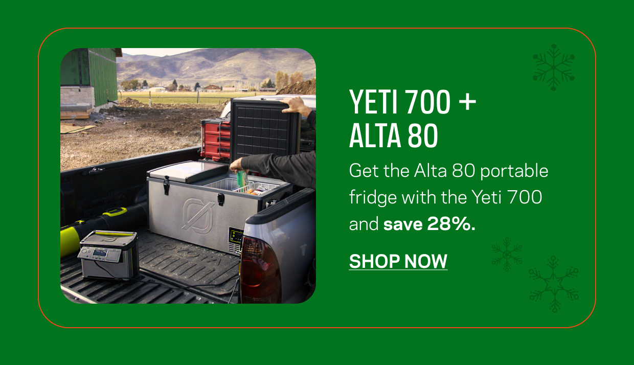 Yeti 700 + Alta 80 