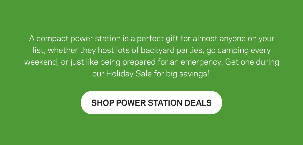 Shop Holiday Sale Power Stations