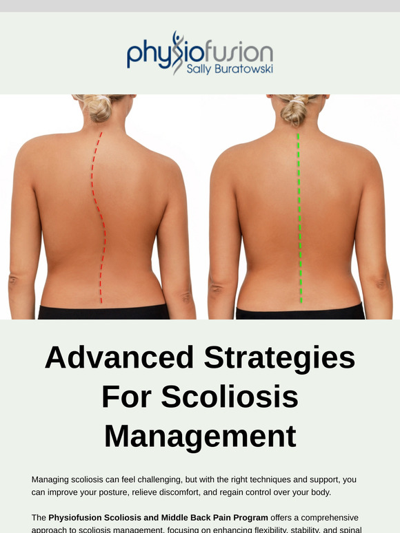 Transform Your Life with Advanced Scoliosis Management Techniques