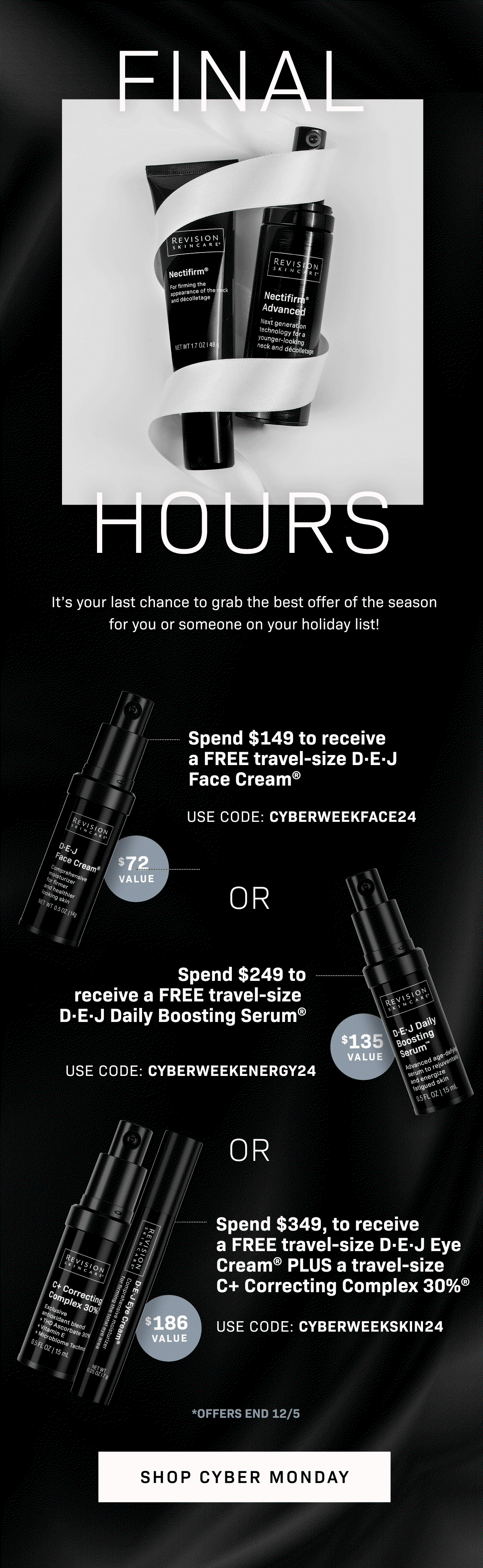 Cyber Monday Ends Tonight!