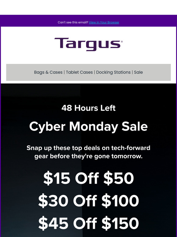 ENDS TOMORROW: $45 Off Cyber Monday Sale