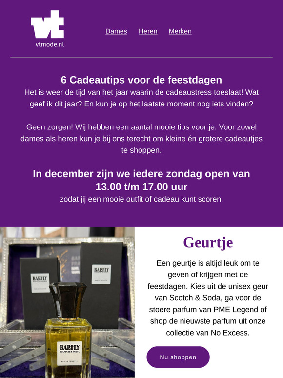Iedere zondag in december zijn we open ❄️😍