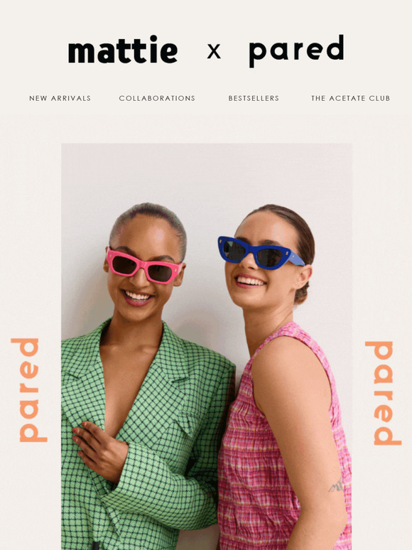 Mattie x Pared by Mattie Gouman has arrived!
