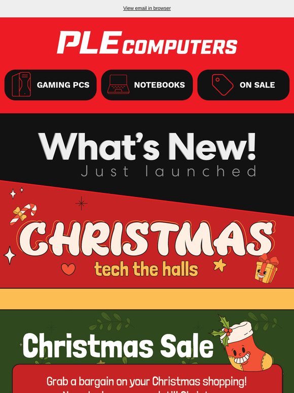 🎄 Sleigh Your Christmas Shopping with PLE 🎁