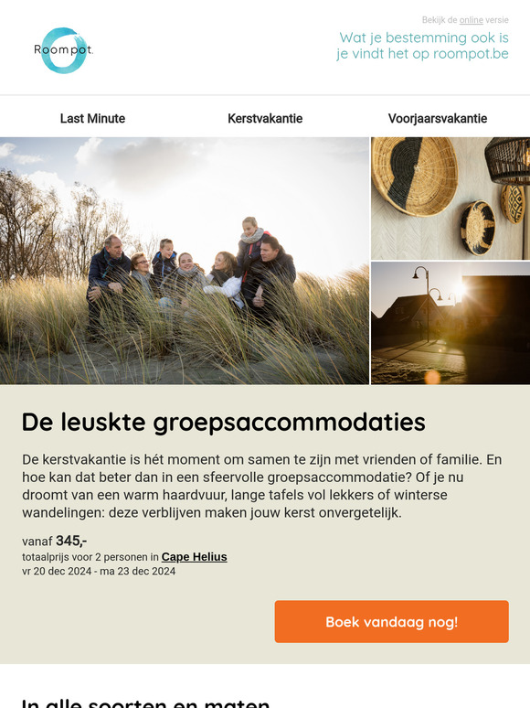 De fijnste groepsadressen in Nederland  🏡
