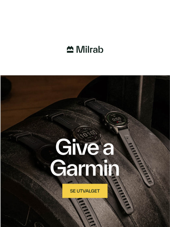 Give a Garmin: Perfekte julegaver⌚