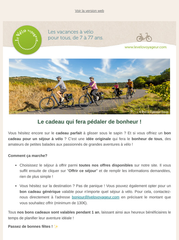 Le cadeau qui fera pédaler de bonheur ! 🎁