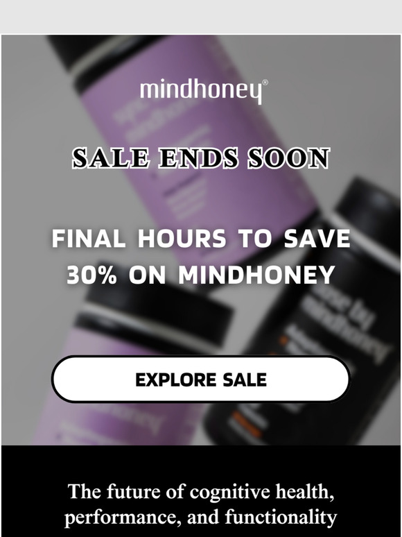 CYBER SALE ENDS SOON ⏰