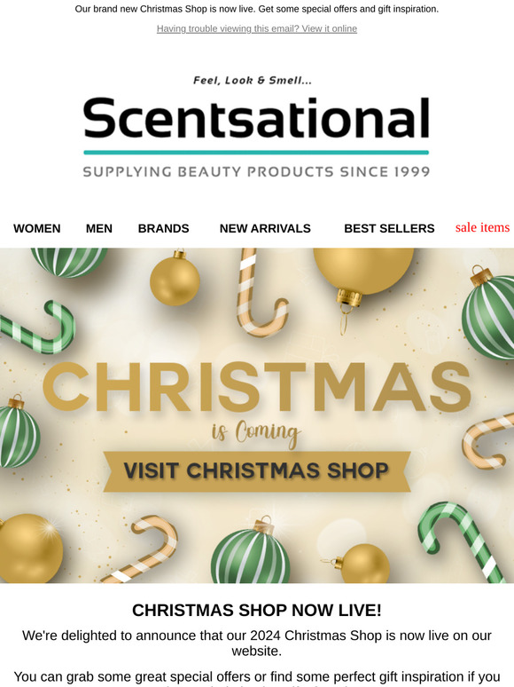 Christmas Shop Now Live 🎅🏼